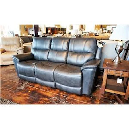 Power Reclining Lay-Flat Sofa with Power Headrests and Lumbar